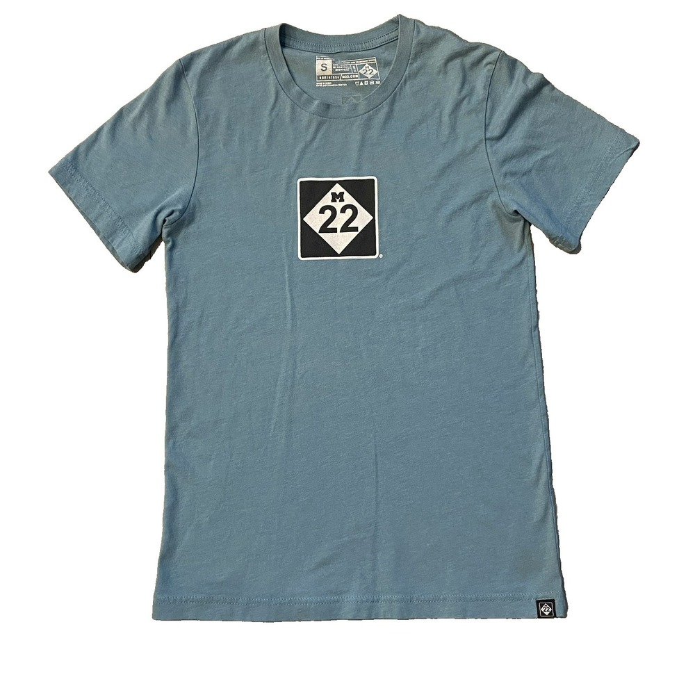 M22 Michigan Unisex T-Shirt Small Jade Green Scenic Drive‎